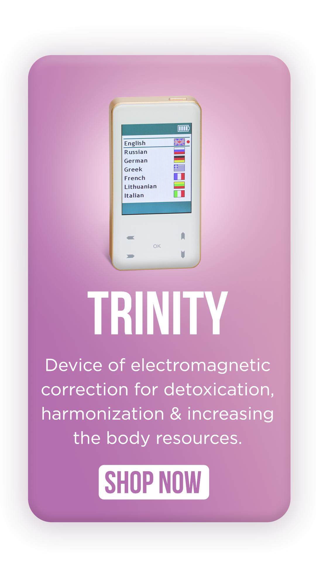 Trinity Bioresonance System